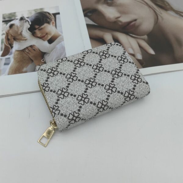 Elegant Floral Mini Wallet