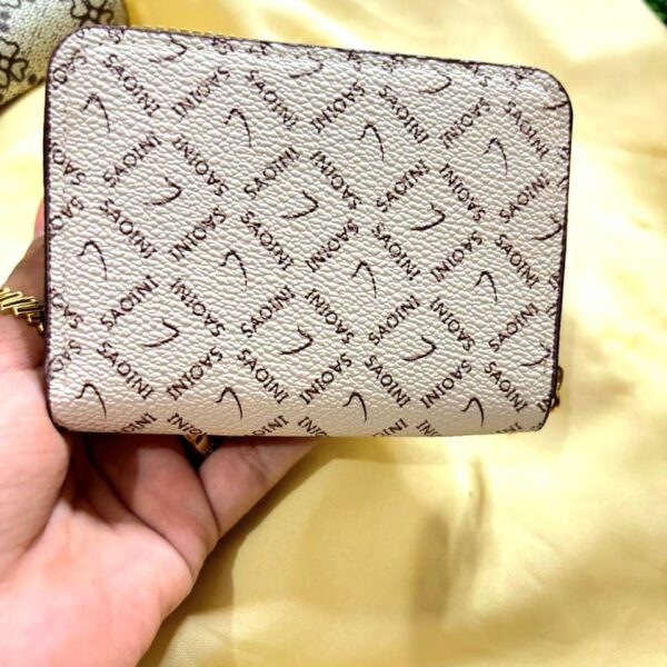 Cute Floral Zip Wallet