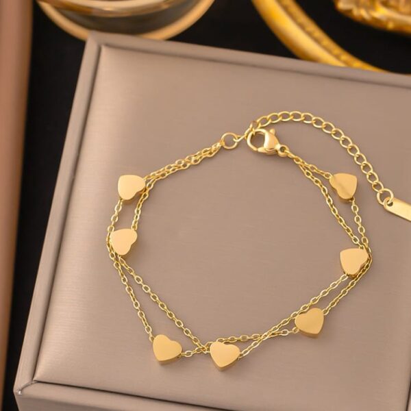 Elegant Wrist Charm stainless steel bracelet